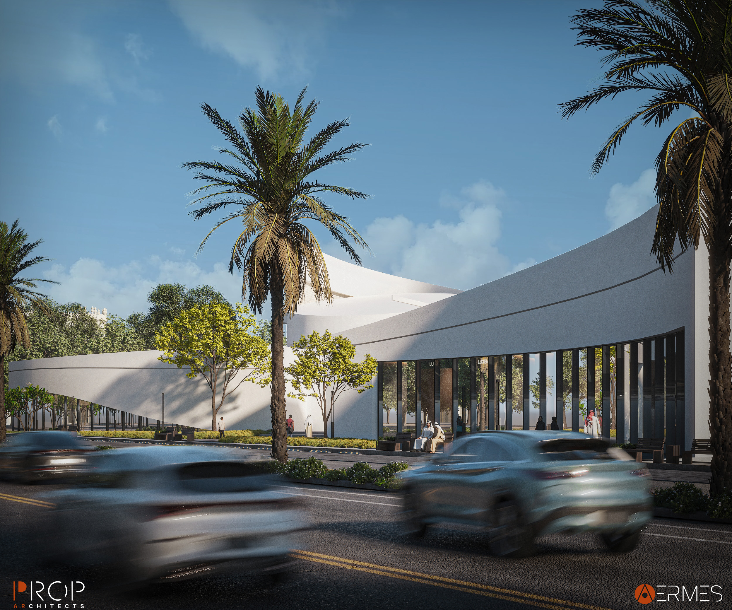 清真寺外部设计与可视化丨沙特阿拉伯丨PROP & AERMES ARCHITECTS-20