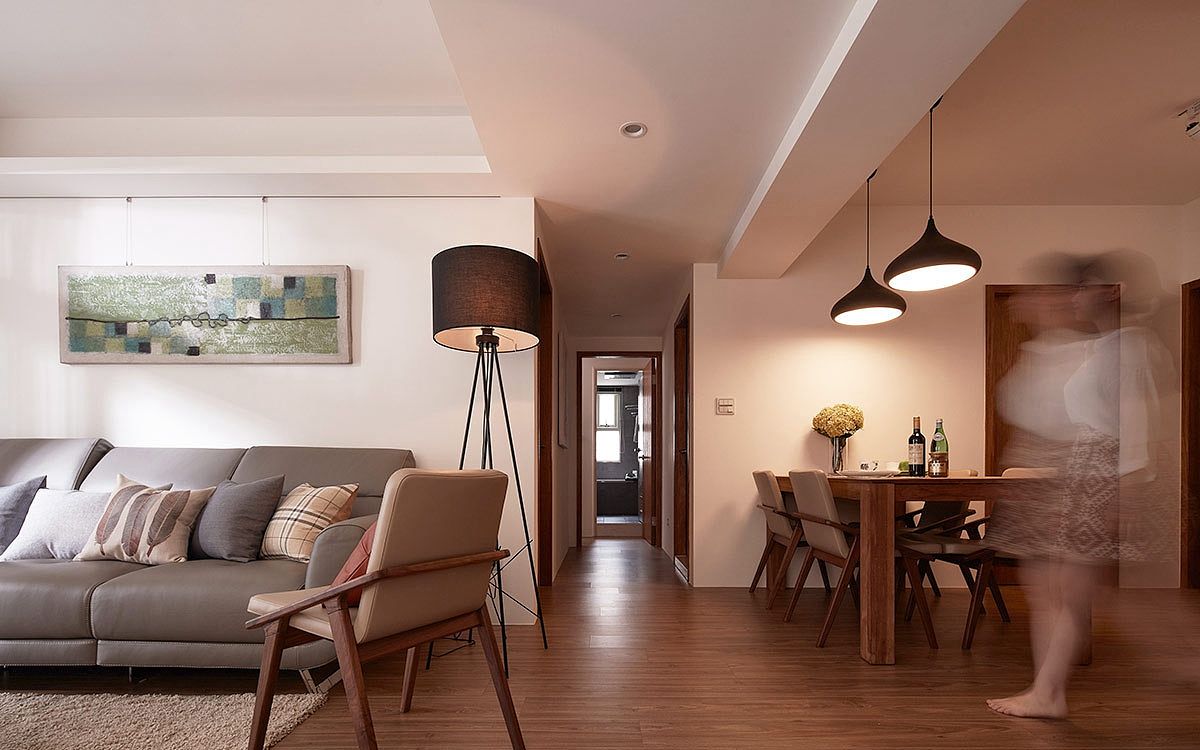 113㎡北欧风住宅  甘纳设计-1