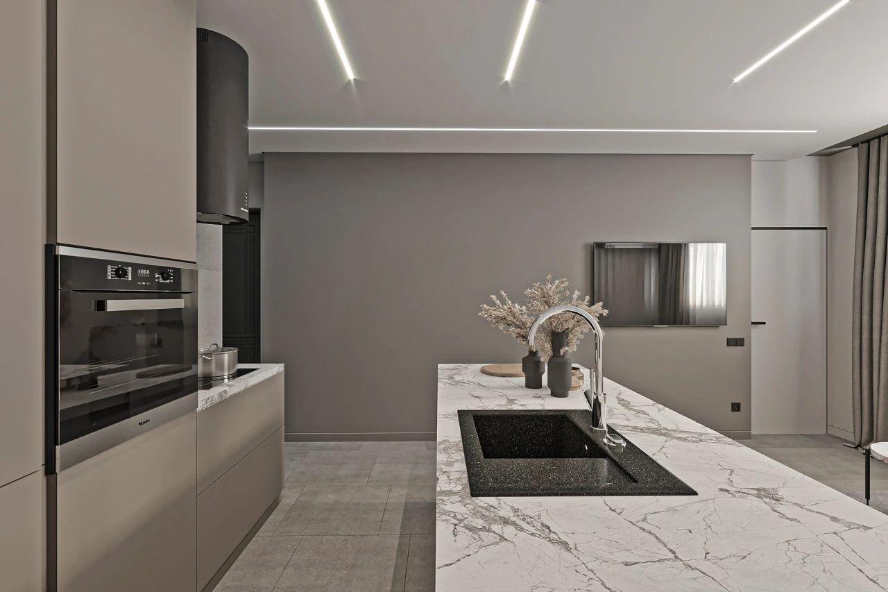 Ivan Honcharenko 打造 100㎡高级灰空间,简约而细腻-37