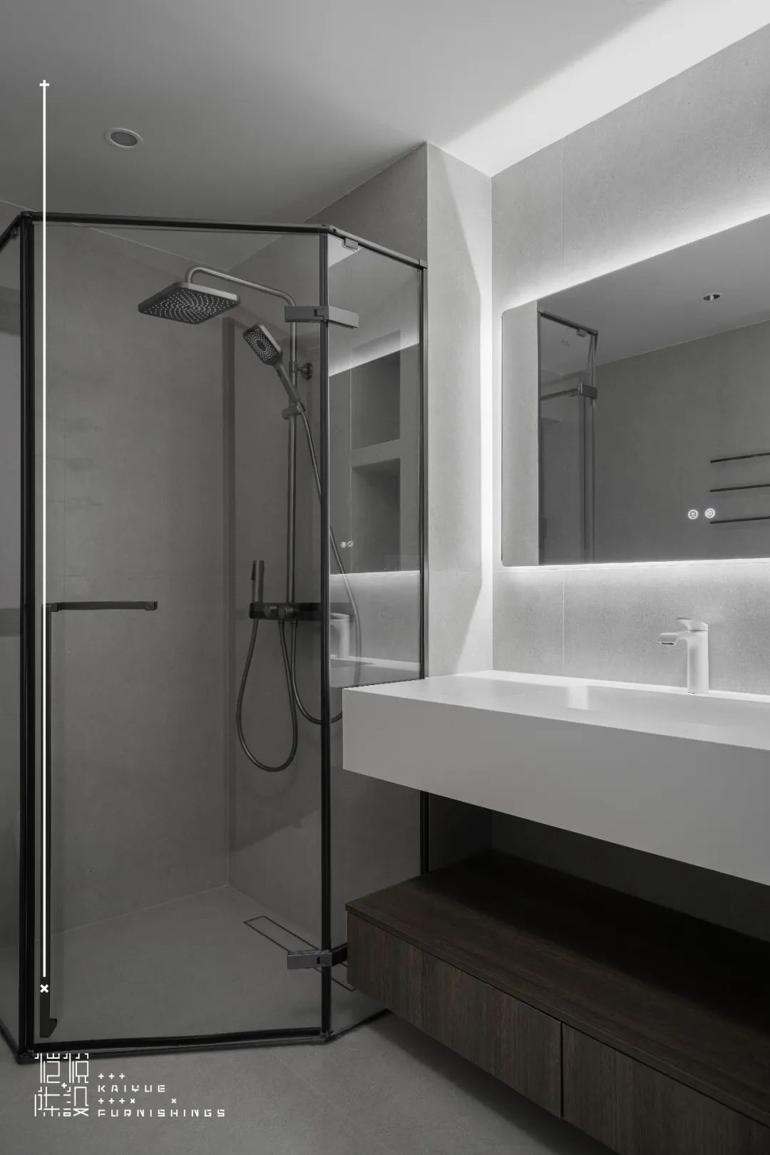 天澜道 140㎡现代极简设计丨中国重庆丨KD 私宅-50