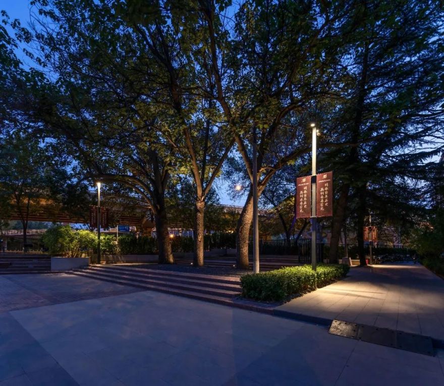 龙徽1910文化创意产业园夜景照明设计丨中国北京丨栋梁国际照明设计(北京)中心有限公司-8