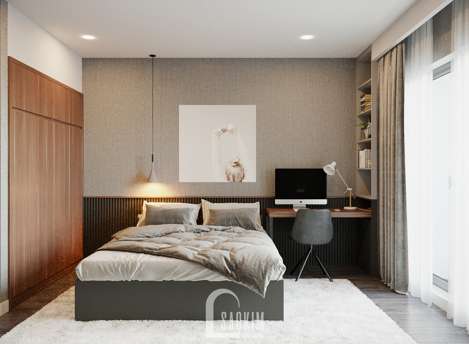 HPC Landmark 105 To Huu 公寓设计丨越南河内丨Sao Kim 家具解决方案有限公司-17