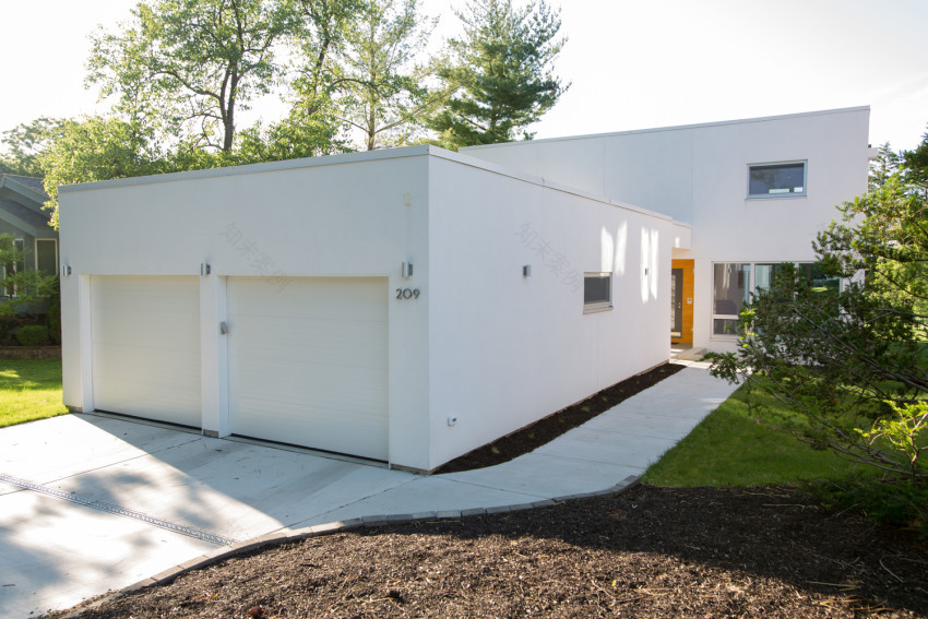 美国艾塔斯卡现代住宅——视野与隐私的完美融合-12