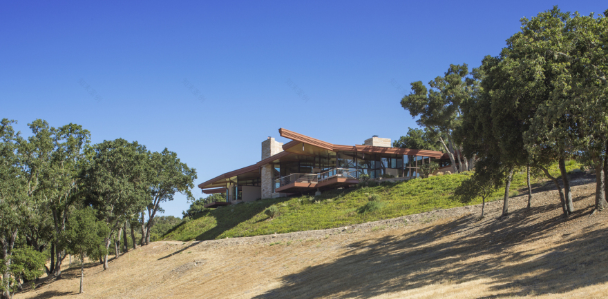 加州福克斯 hollow 绿意盎然的三橡树之家-22