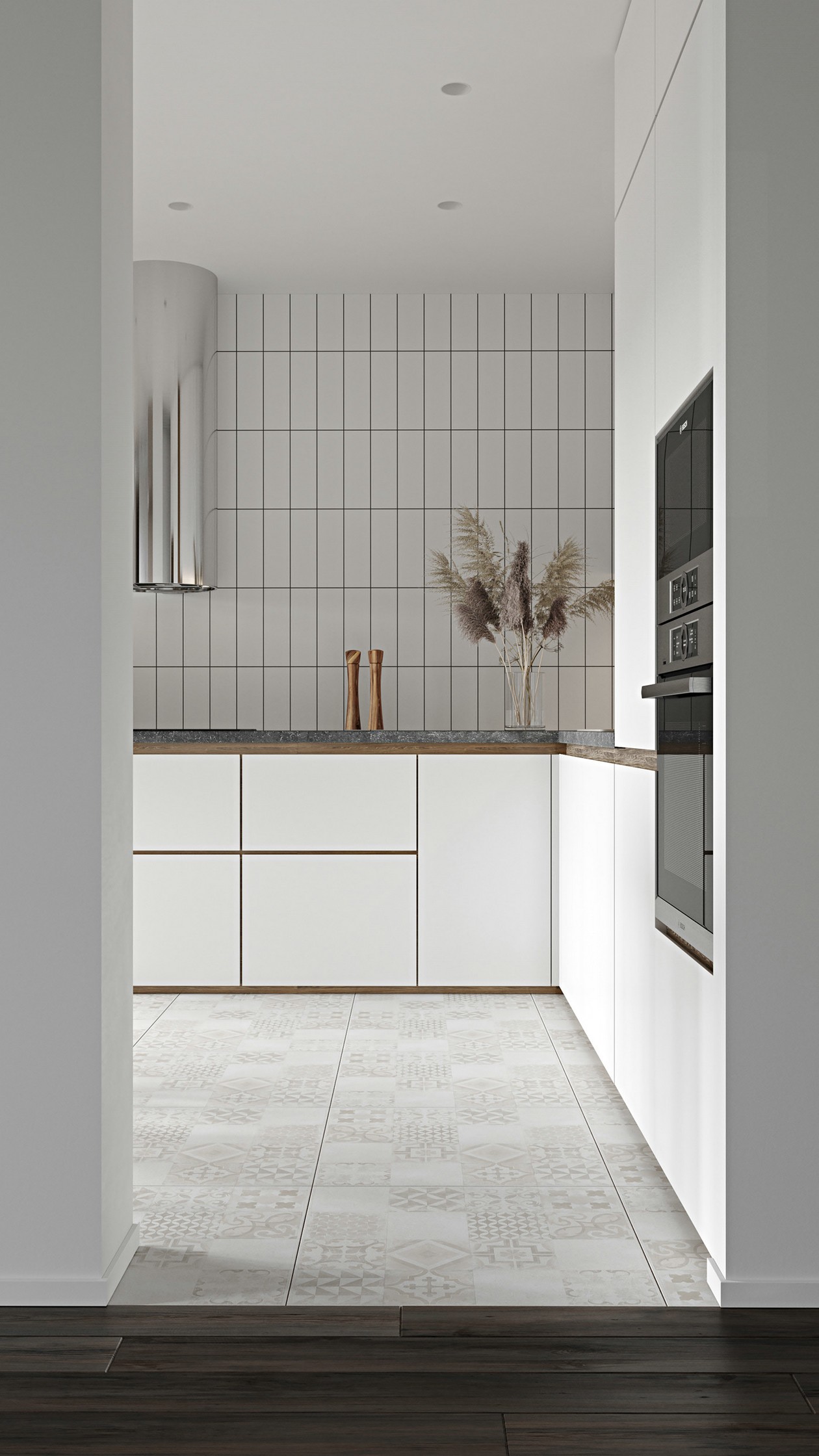 100平米 乌克兰基辅简约风空间设计-7