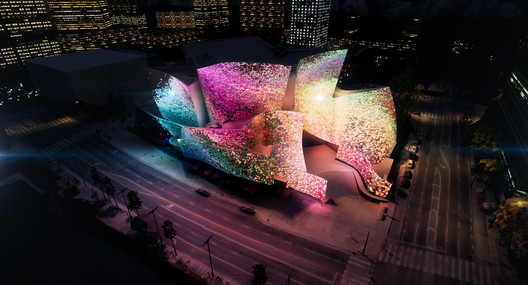 WDCH Dreams（沃尔特·迪士尼音乐厅数字投影项目）丨加纳沃尔特丨Refik Anadol与Google Arts & Culture-15