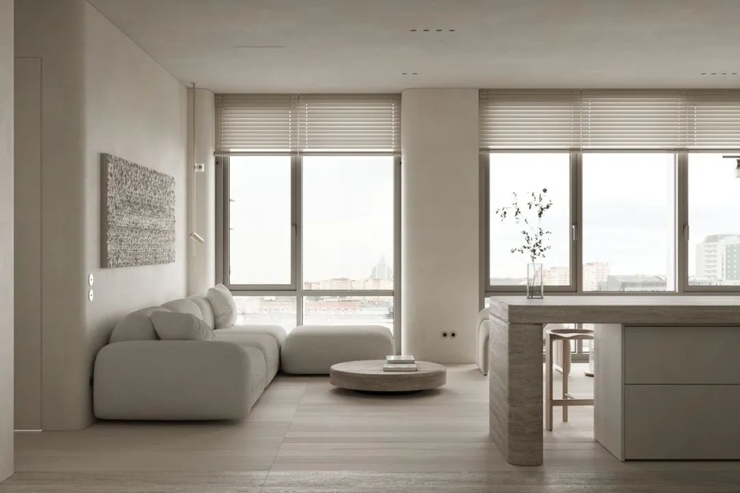 奶油色调温润家居丨Zeworkroom Studio-15