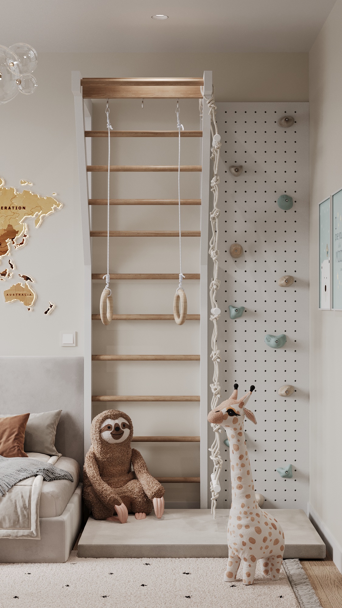 莫斯科 ЖК Аквилон Митино 儿童房室内设计丨俄罗斯莫斯科丨Елена Аксёнова,Elena Aksenova-6