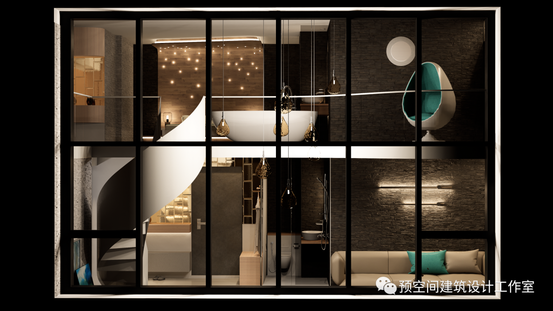 地中海风情度假公寓夹层设计丨Choco-28