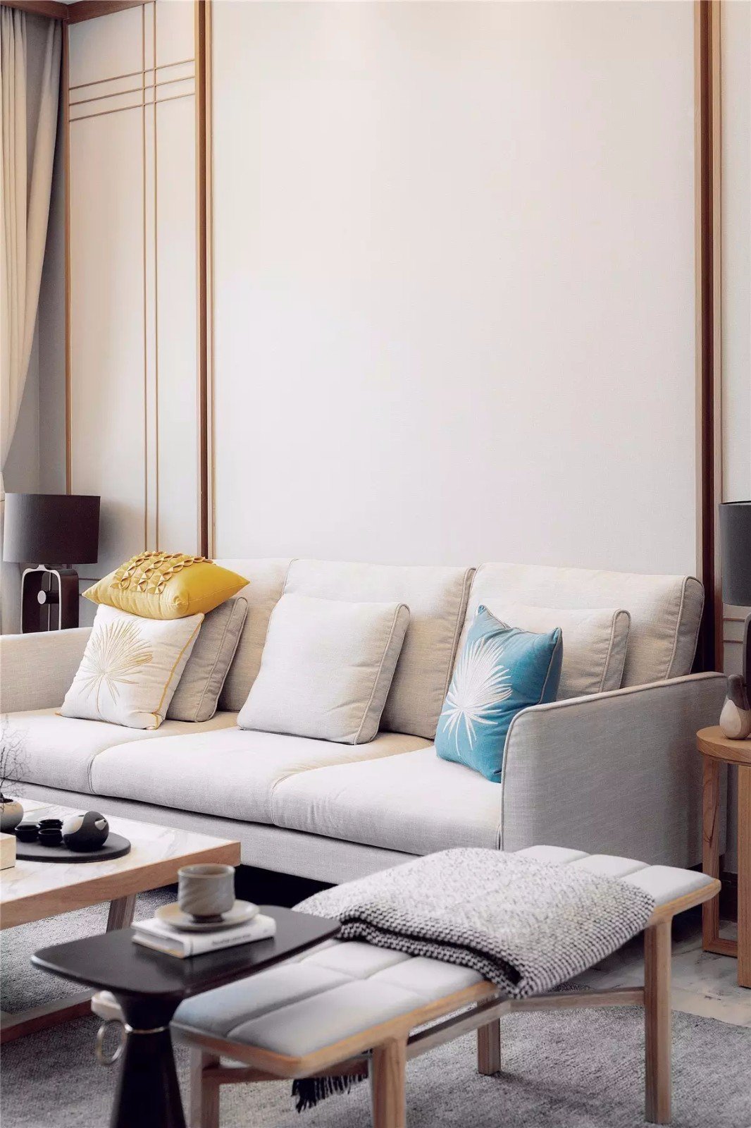 济南绿城雪野湖桃花源别墅样板房  TRD 中合深美-9