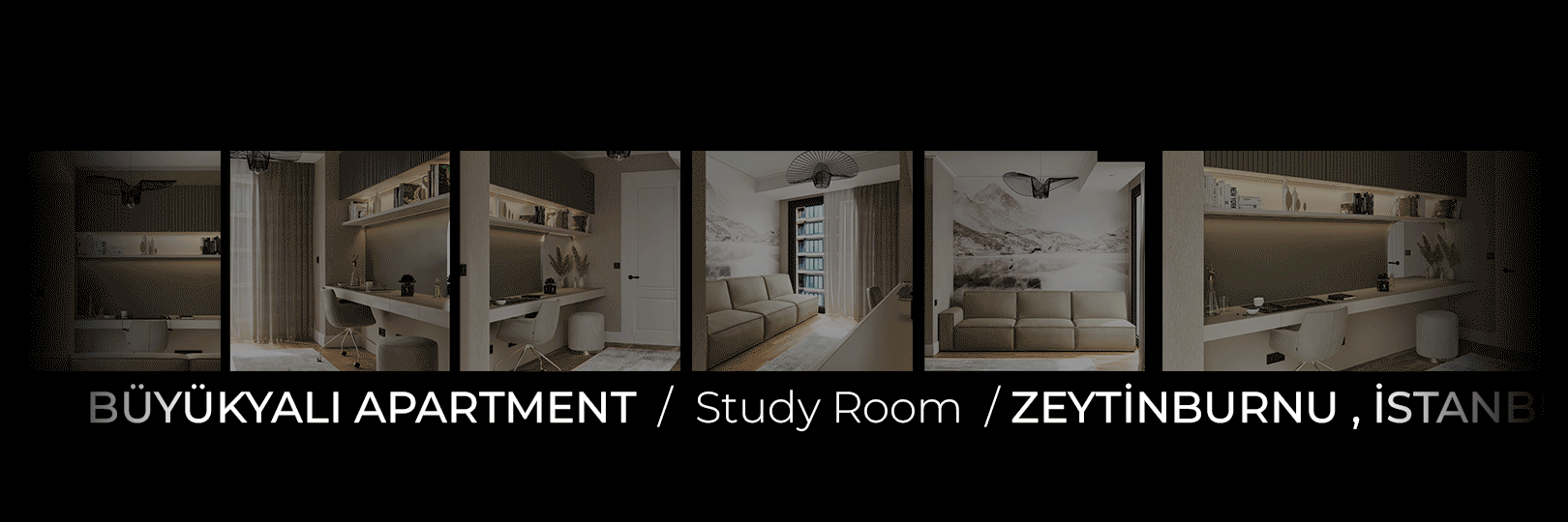 BÜYÜKYALI APARTMENT / Study Room-1