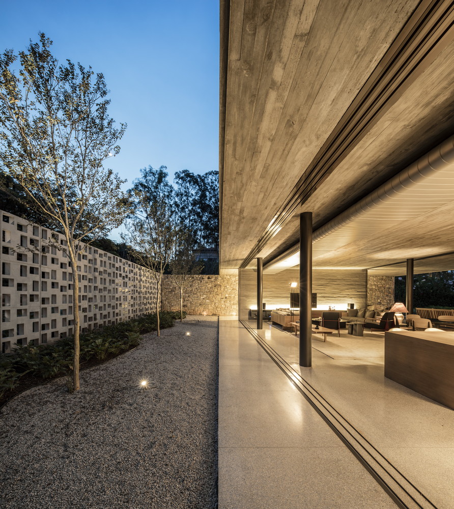 巴西 Pasqua House | 私密与公共空间的完美交融-28