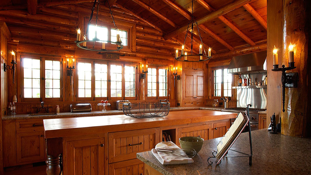 Красивый деревянный дом у озера | 11 фото дизайна-9