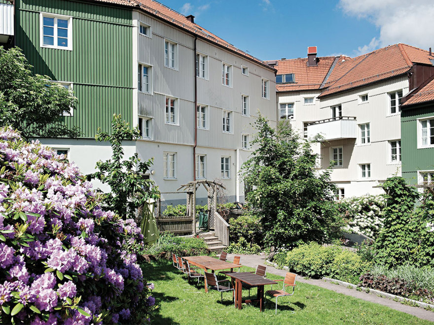 哥德堡舒适的灰米色公寓-16