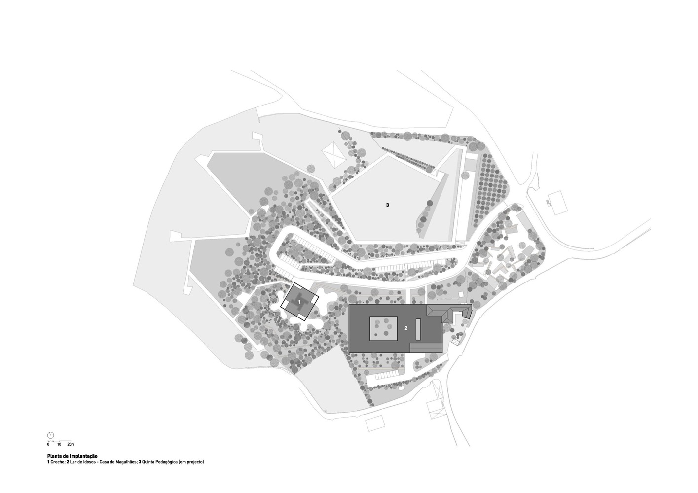 葡萄牙白色家园 · 共享生活与安全感的老年住宅设计-49