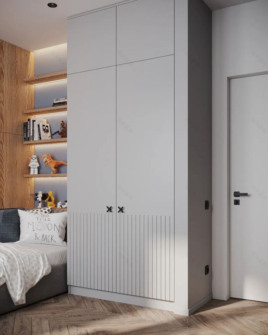 现代简约轻奢住宅丨BODES Studio-79