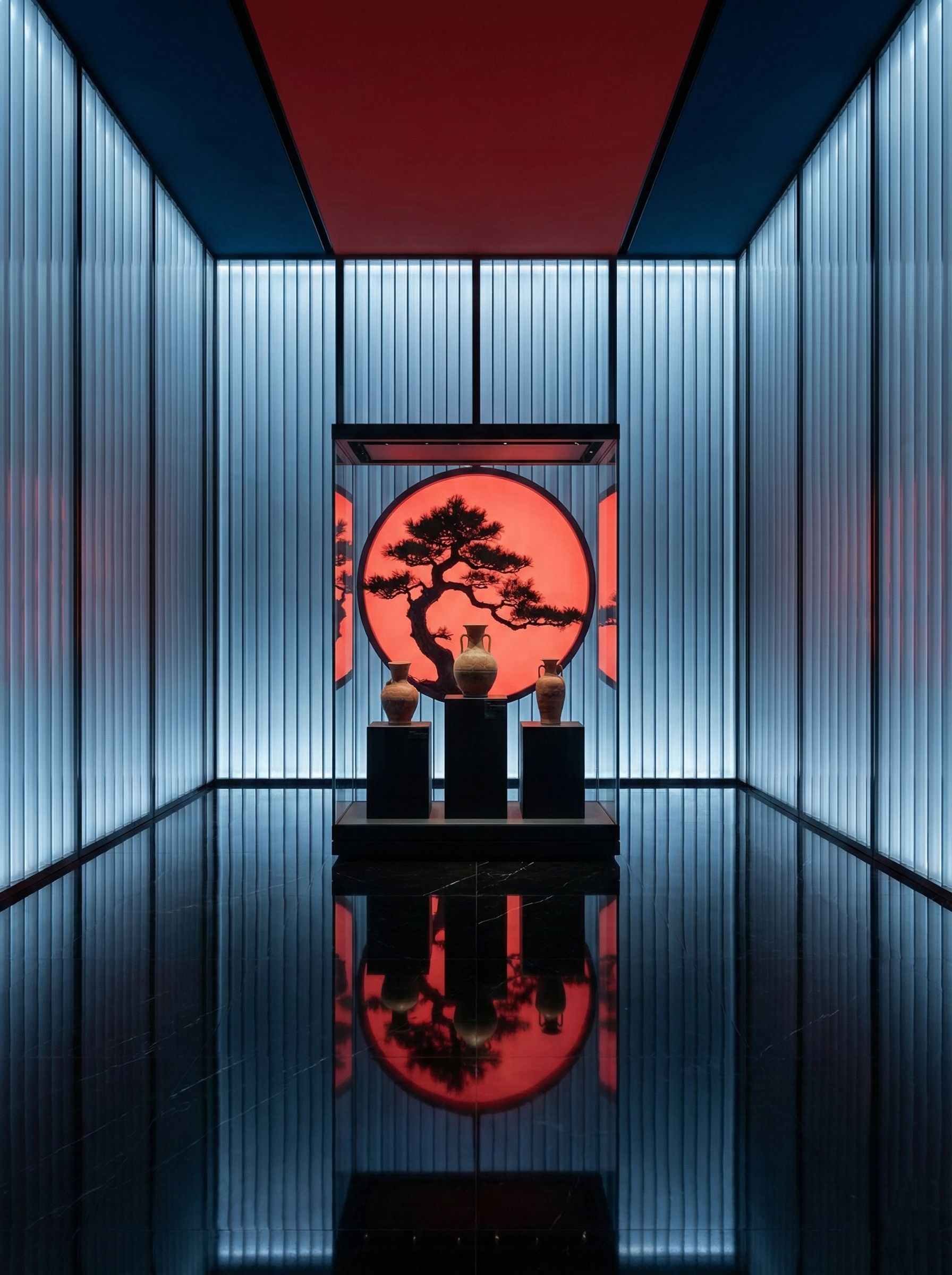 朱韵青梦【时空映相:朱青虚境】展厅设计-20