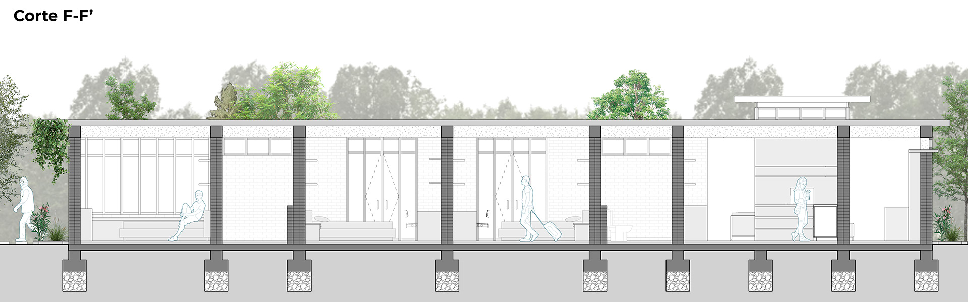 美国风住宅丨Laura Rubio + Camilo Sánchez-18