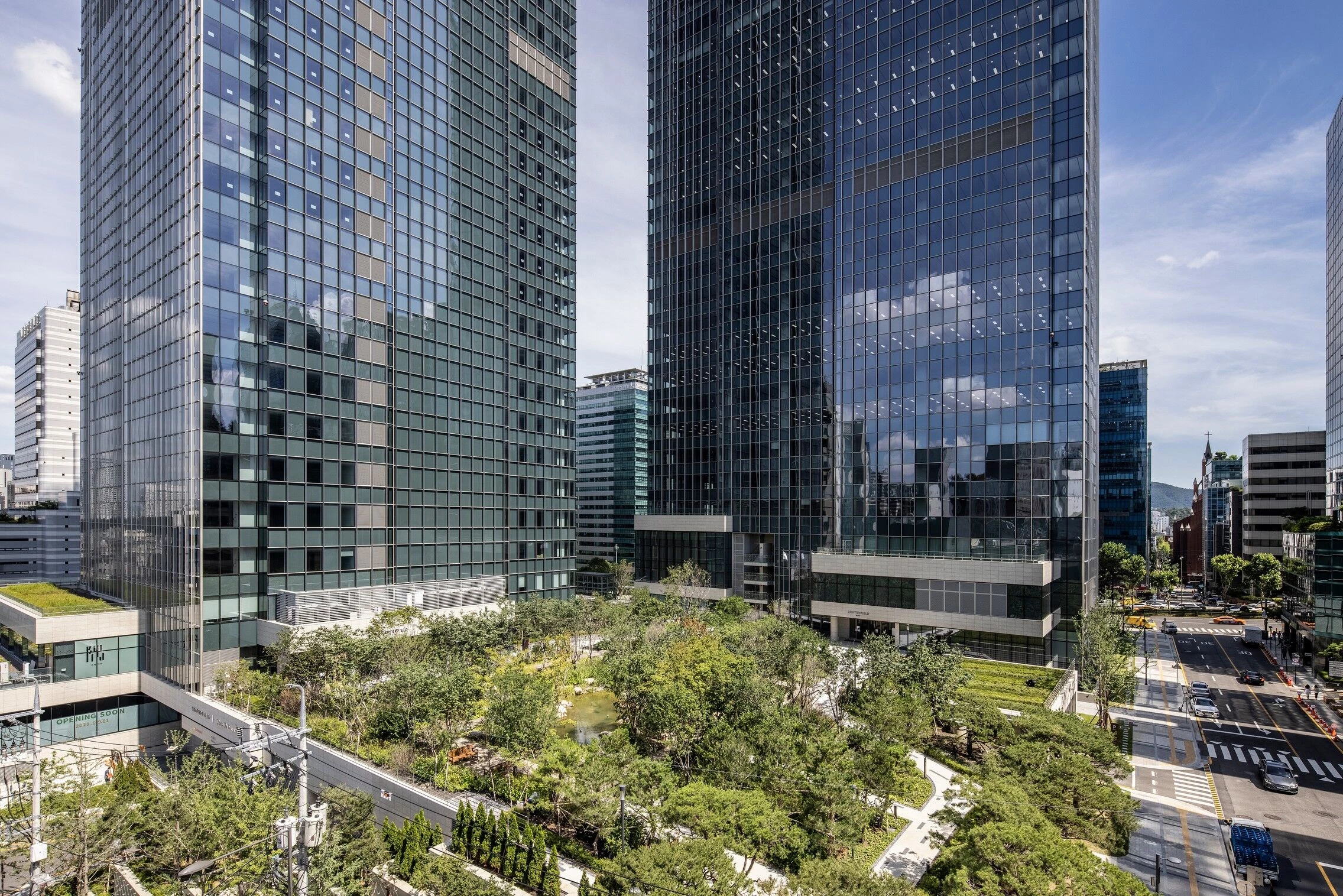 首尔中心区双子塔建筑丨韩国-34