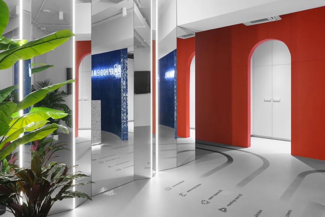 颜色和图形细节打造独特个性！【办公空间】-104