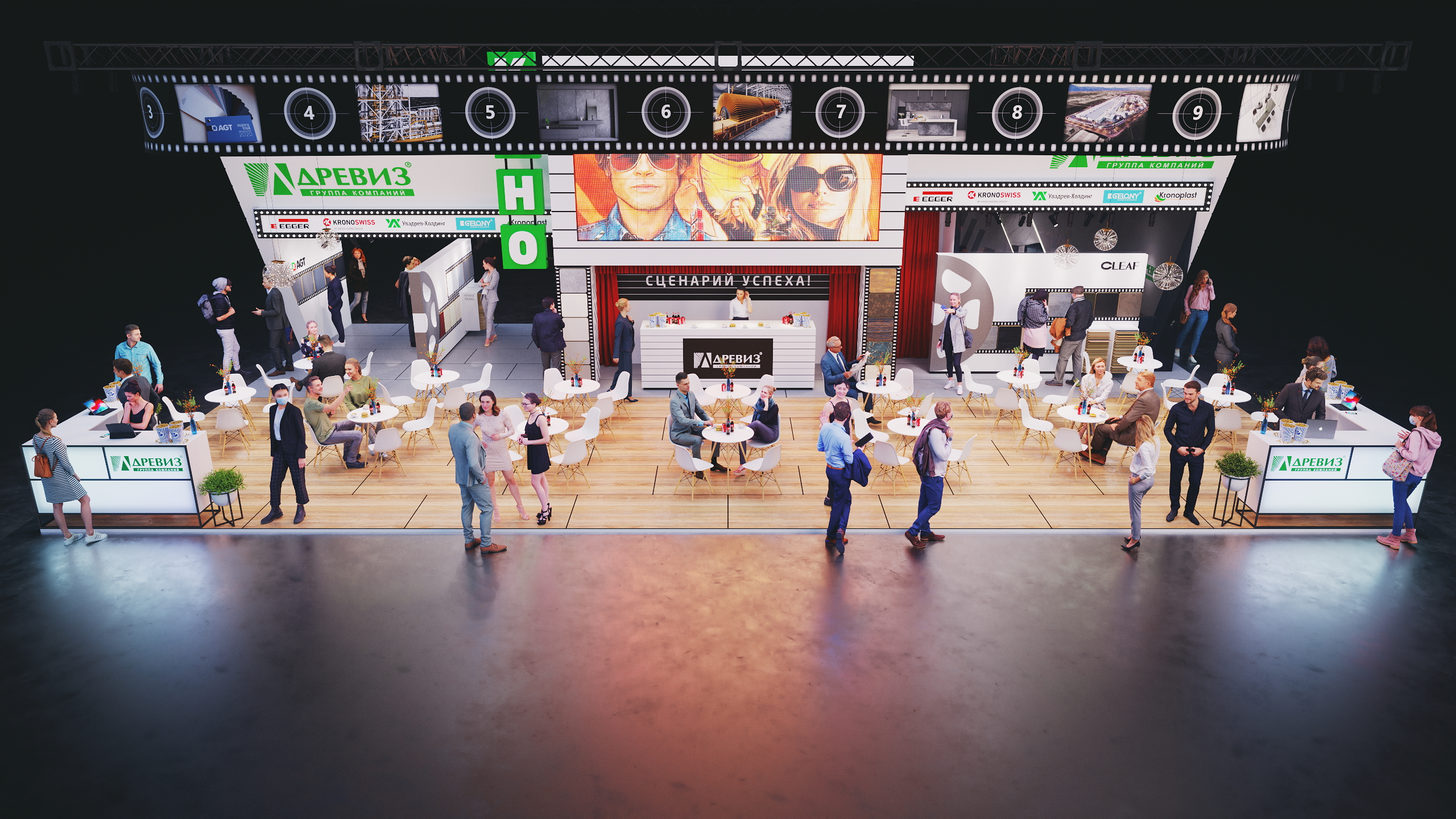 DREVIZ 展览展台设计丨俄罗斯丨ARTKARTEL-25