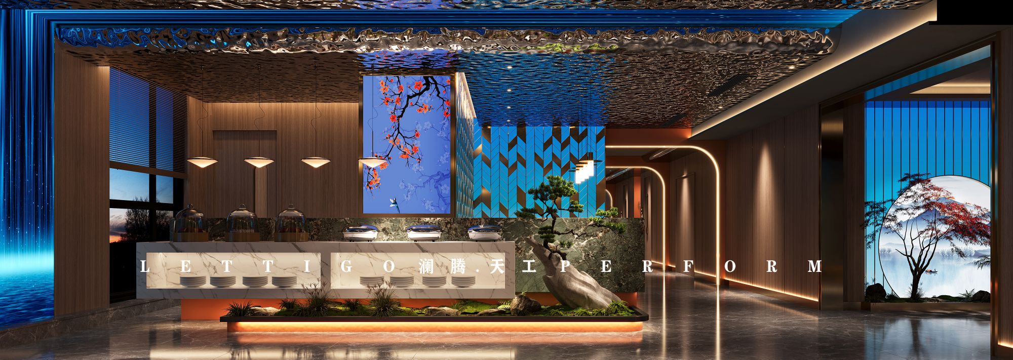 现代中式|足浴会所|SPA养生馆-5