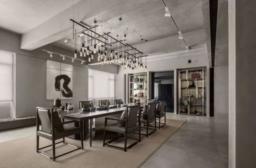 深圳福田区 1000㎡顶级奢华会所设计 | 低调优雅的高级灰空间-11
