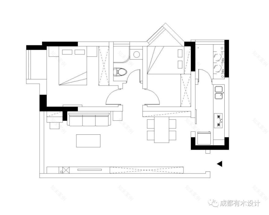 九龙小区全案托管养老设计丨中国成都丨有木设计-10