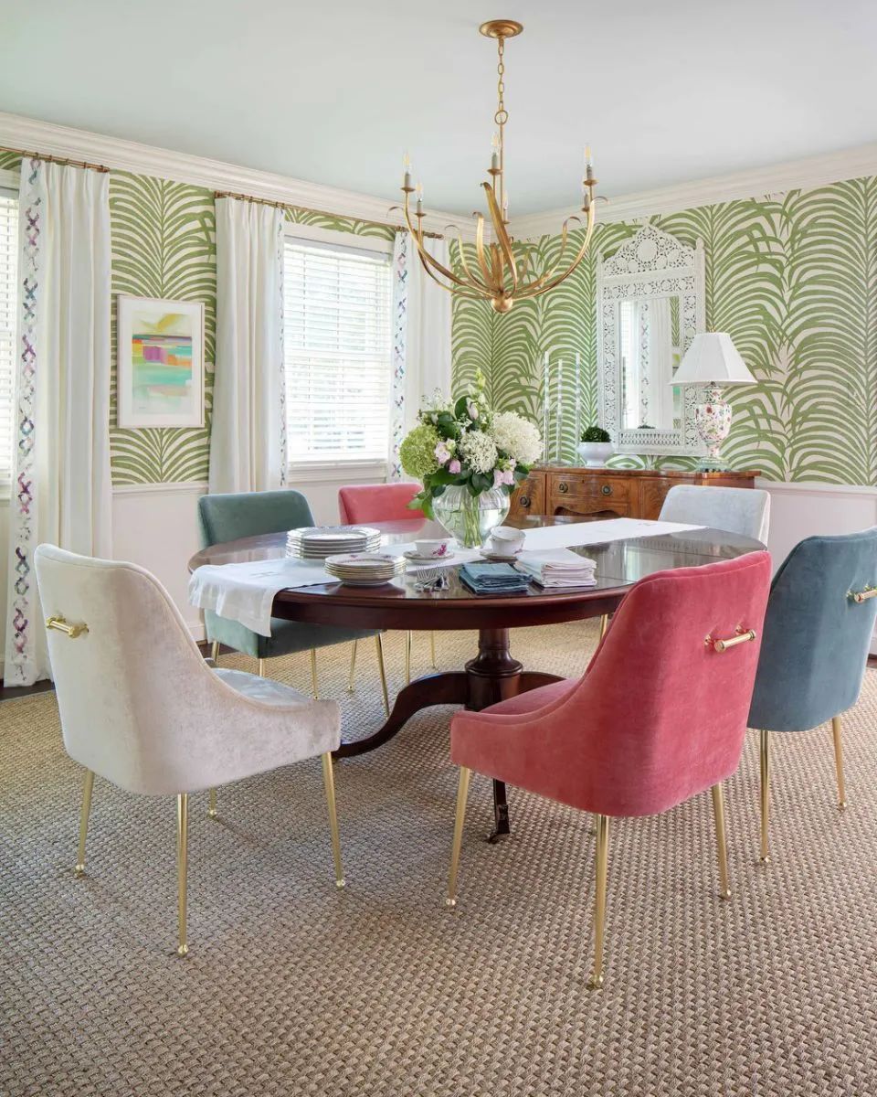 跟 Hickory Chair 学软装设计：用波普色系拯救沉闷的家-26