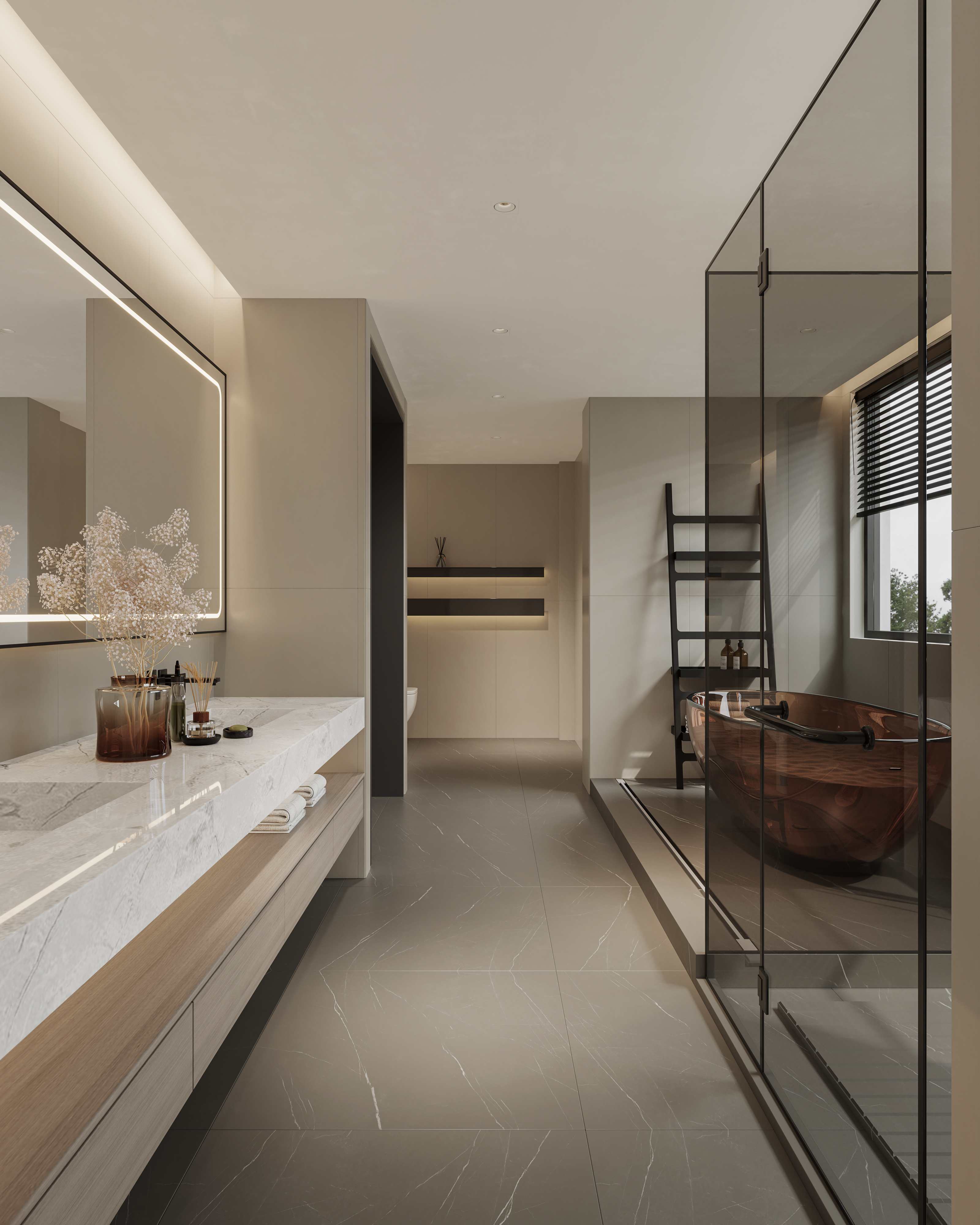 绘感视觉设计——奶油风客餐厅别墅案例-21