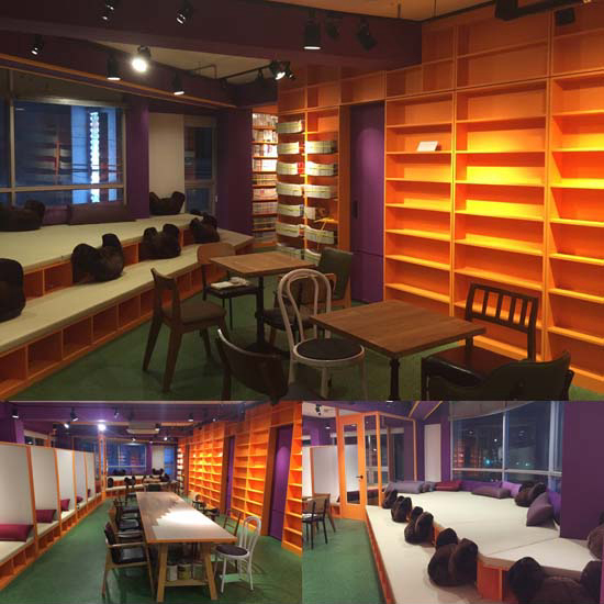 色彩点睛的漫画咖啡馆，打造低成本高逼格空间-1