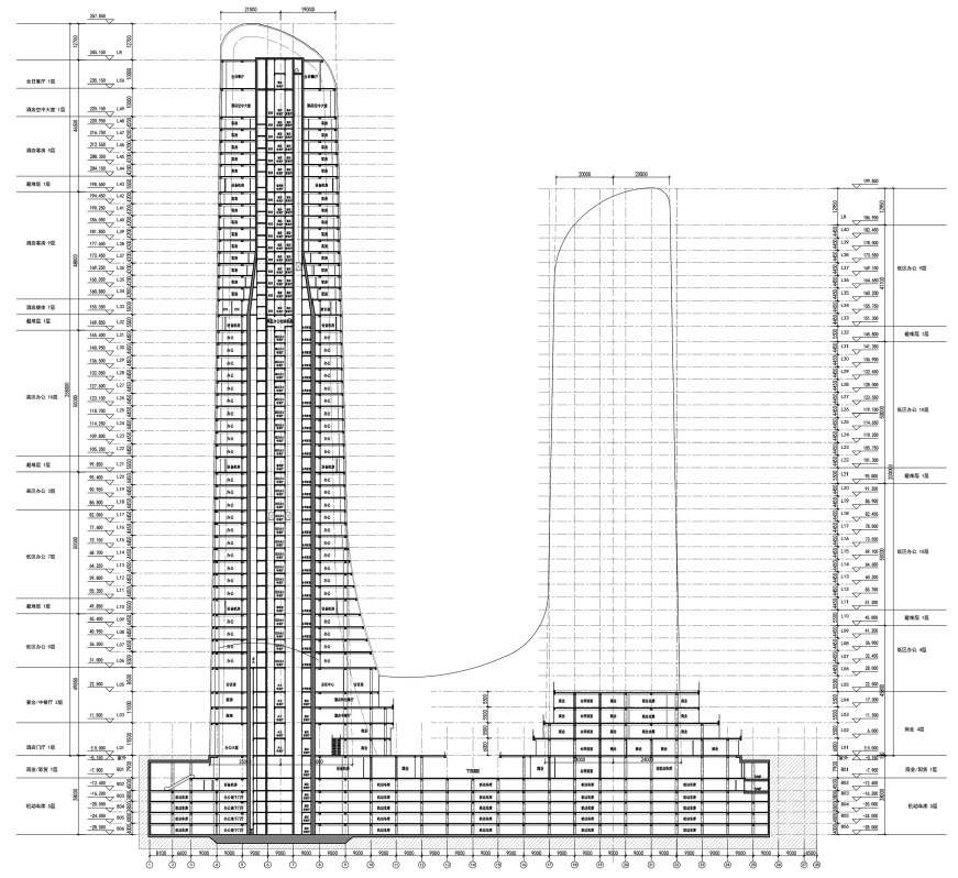 石家庄高铁片区 57 号地块项目丨中国石家庄丨华东院建筑设计项目部与第二建筑设计事业部-24