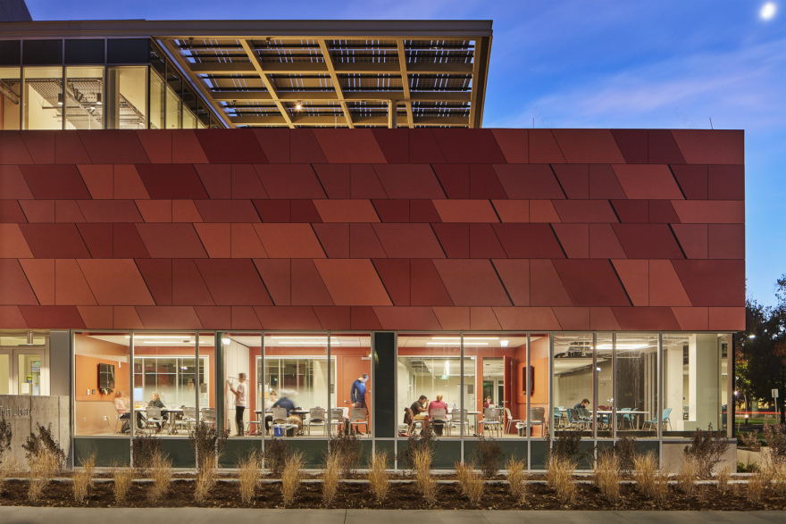 美国科罗拉多大学塔特图书馆扩建-14