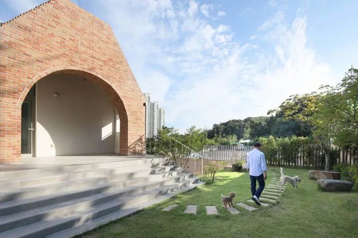 韩国“齐柏林号”独栋别墅丨韩国金浦市丨SOBO architects-26