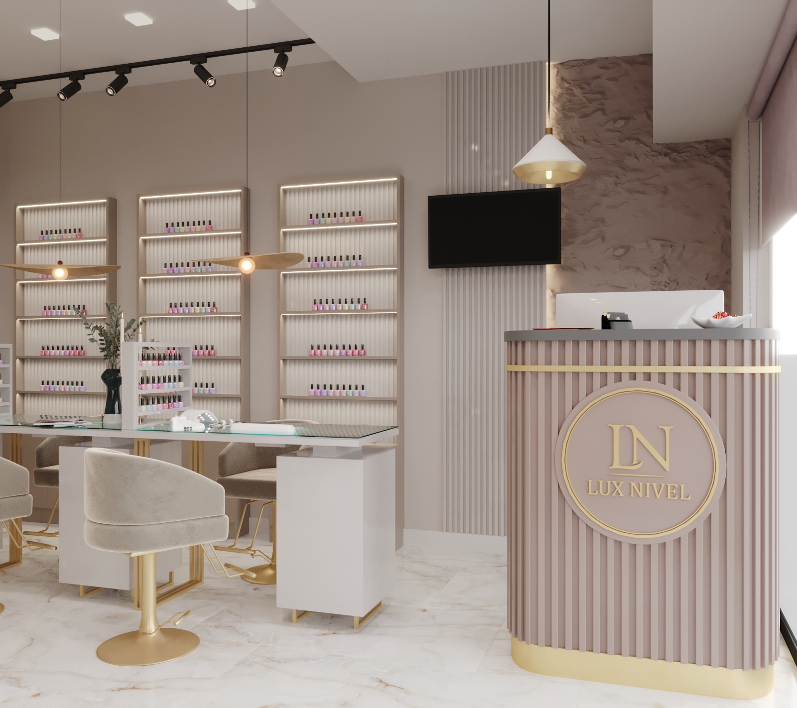 37平方米美容院室内设计丨波兰克拉科夫丨Design_14-18