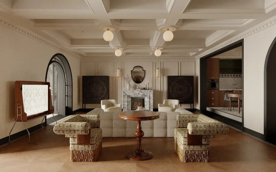 隅间  YUJIAN DESIGN · 莫奈花园丨隅间空间设计工作室-14