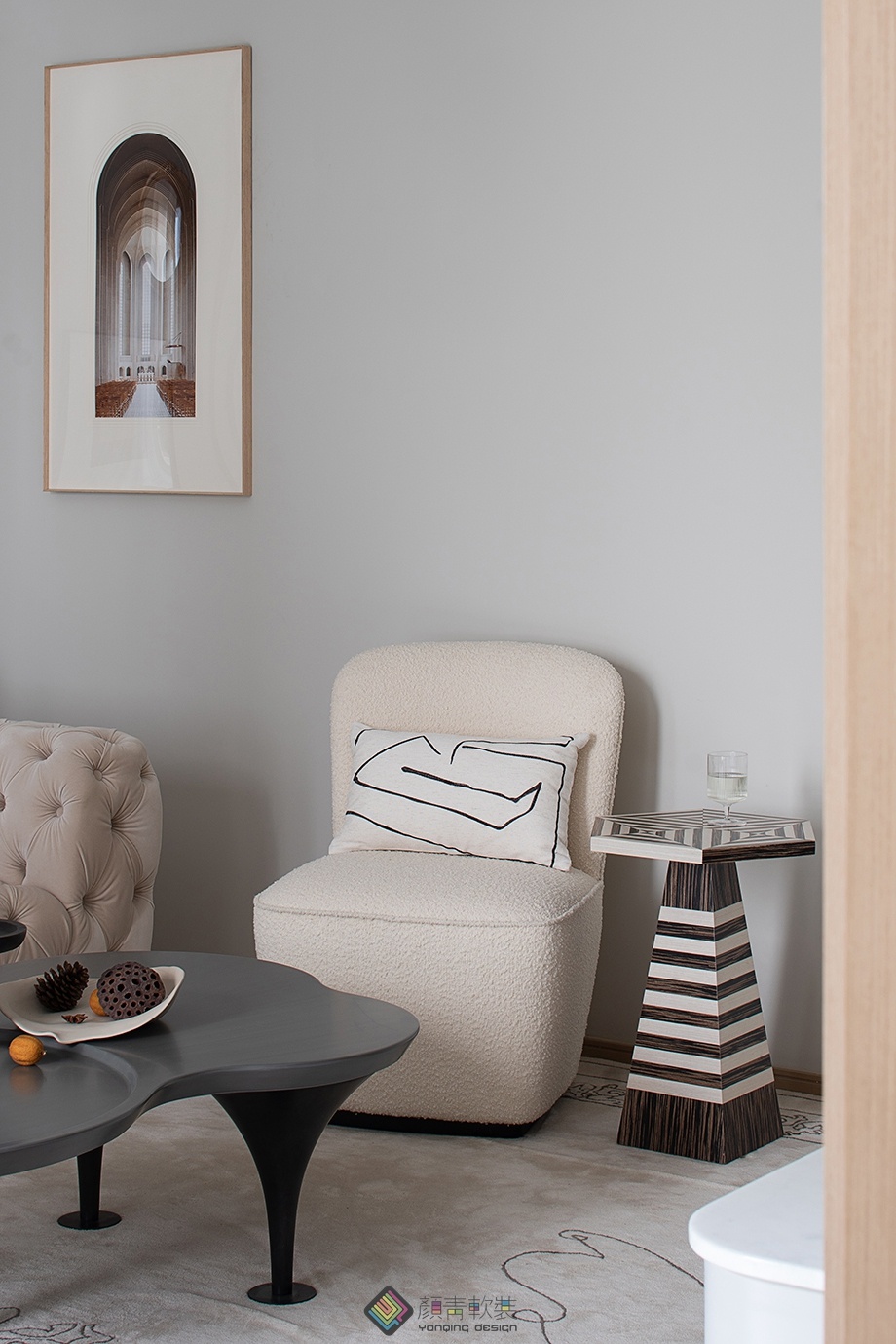 群贤府美式混搭浪漫改造-15