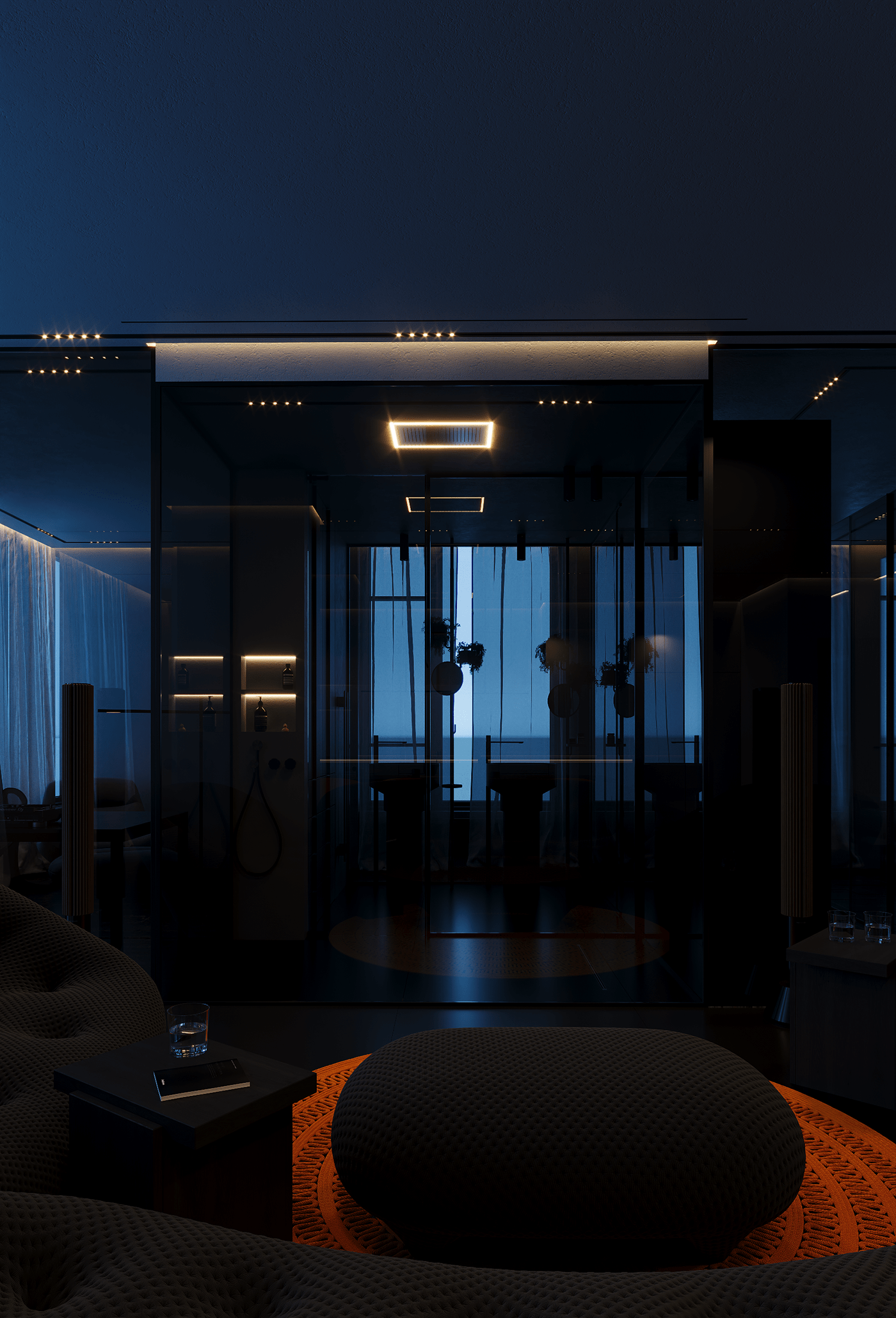 高级黑+橙色，简约高级！-14