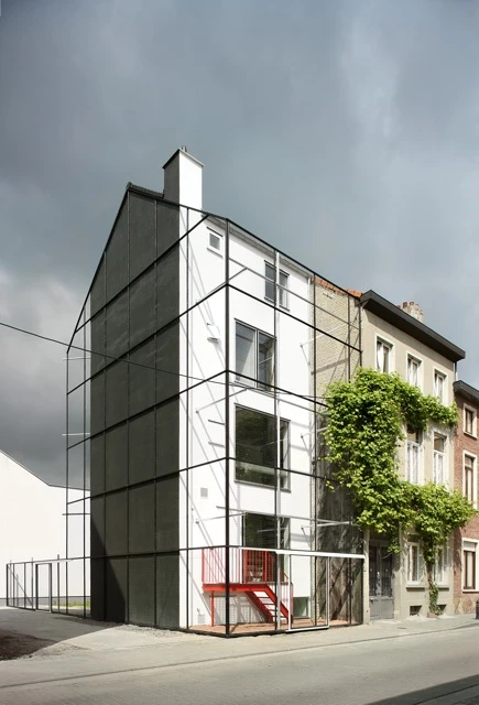 比利时小尺度住房的逆袭 · 突破传统的 Kavel Houses-26