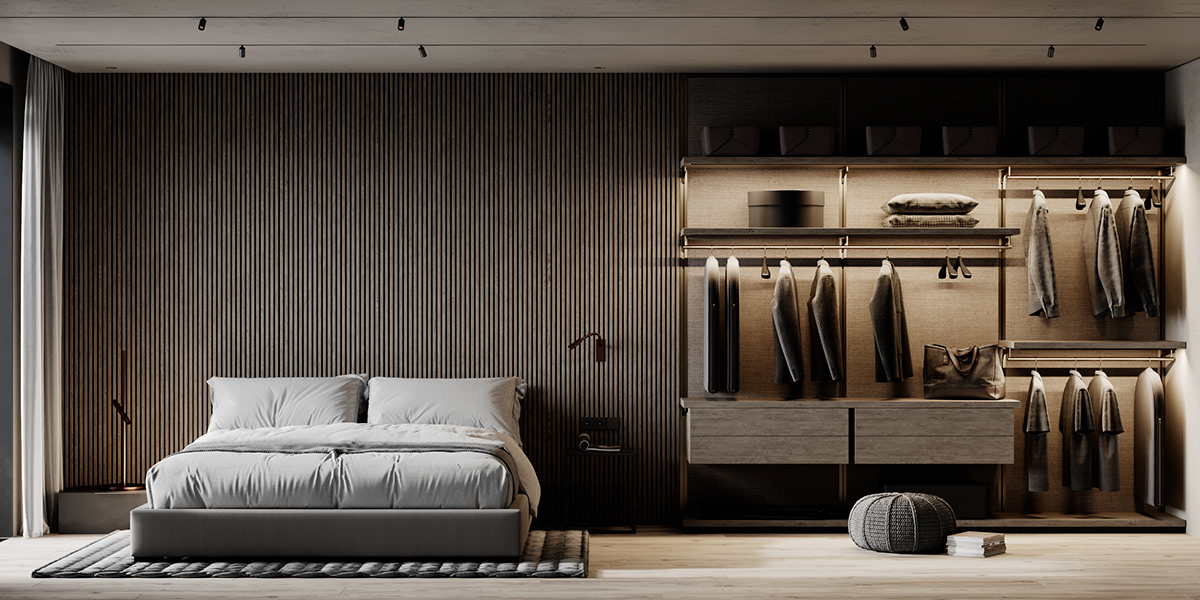 乌克兰现代简约公寓设计丨乌克兰基辅丨Alesya Kasianenko-11