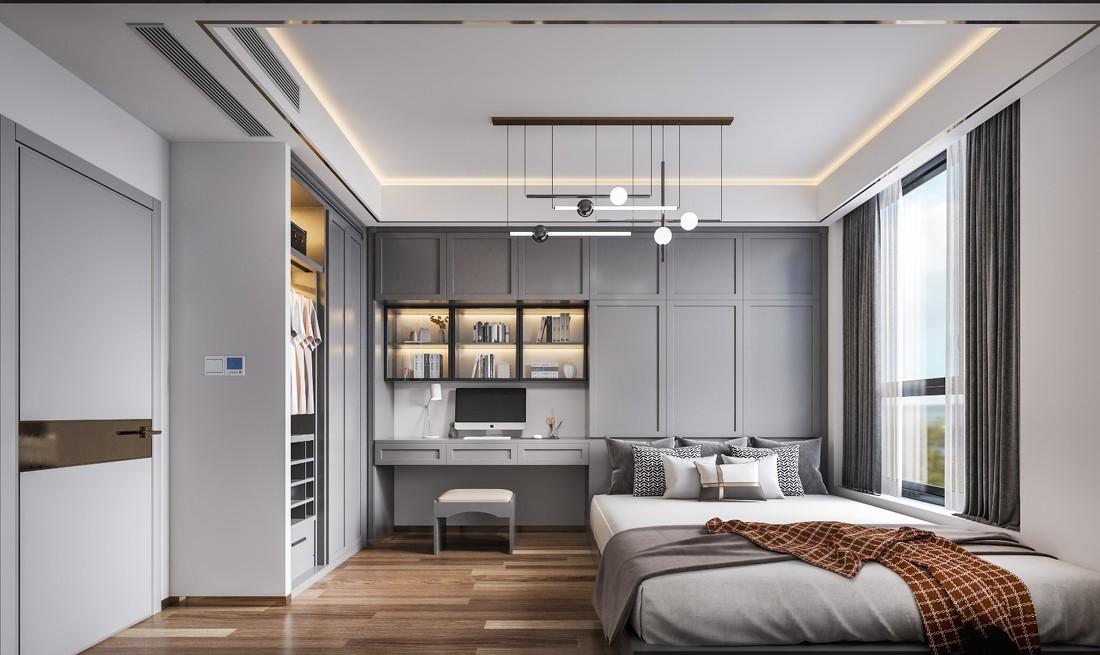 "明珠雅韵"现代简约家居设计-16