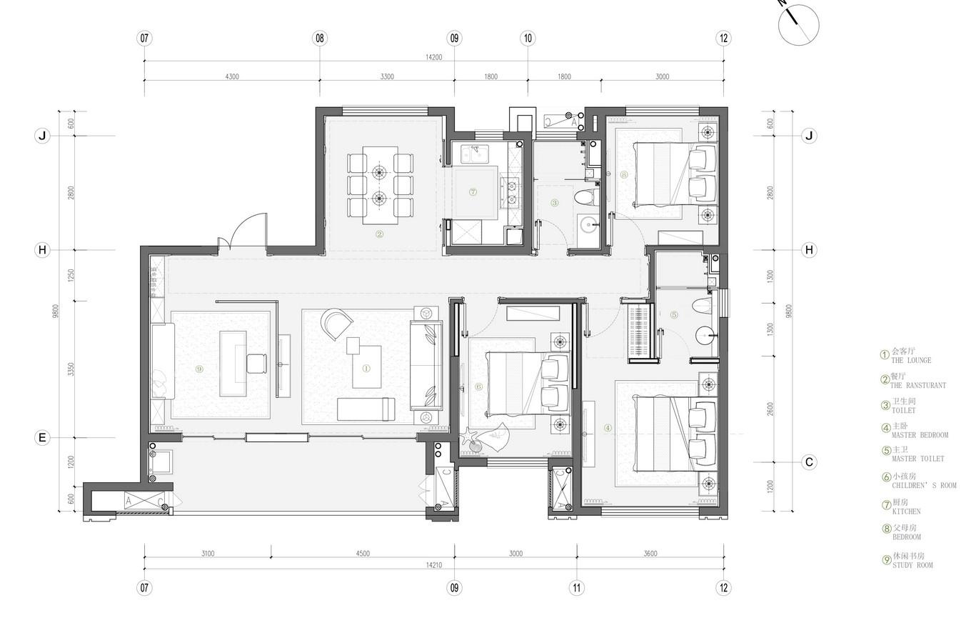 长乐阳光城蓝光·璟月样板房 A丨中国福州丨HCD 柏年印象-34