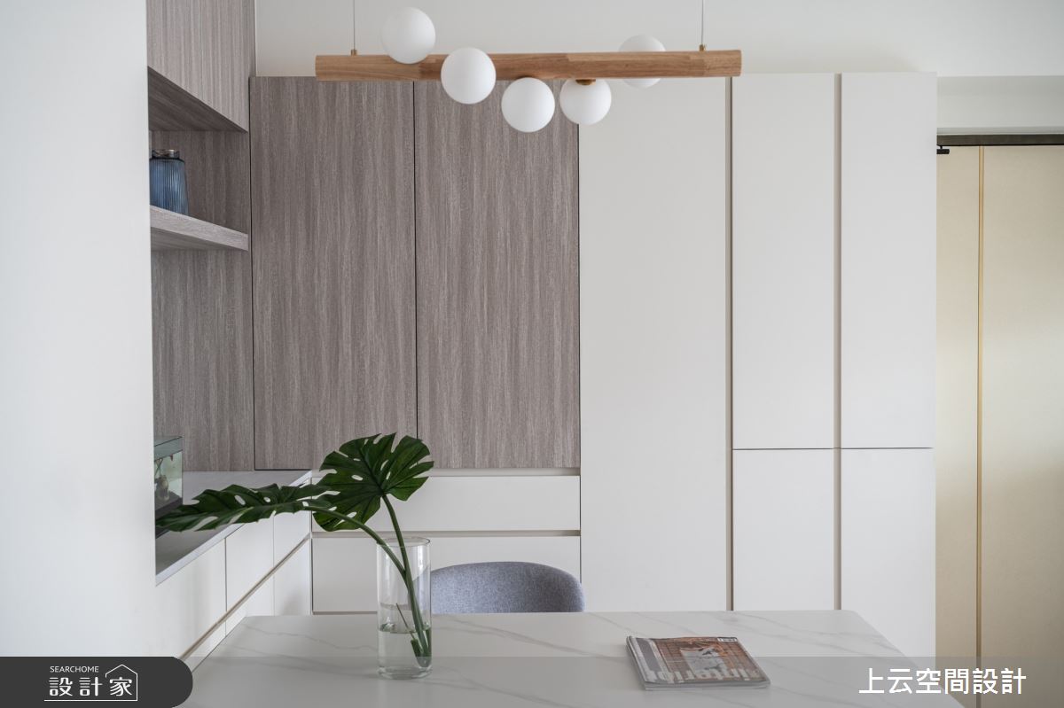 上云·恬悅心居·簡約風·20坪設計案例丨上云空間設計-21