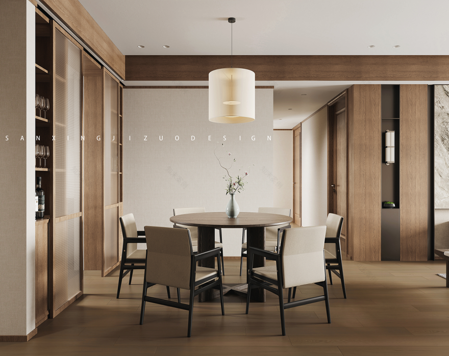 中骏世界城 135㎡精装改造丨三行集作设计工作室-43