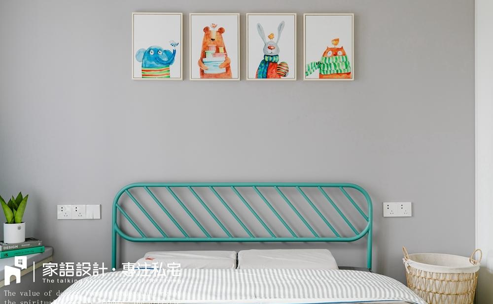 糖果色平层精装房丨中国广州丨广州家语设计-23