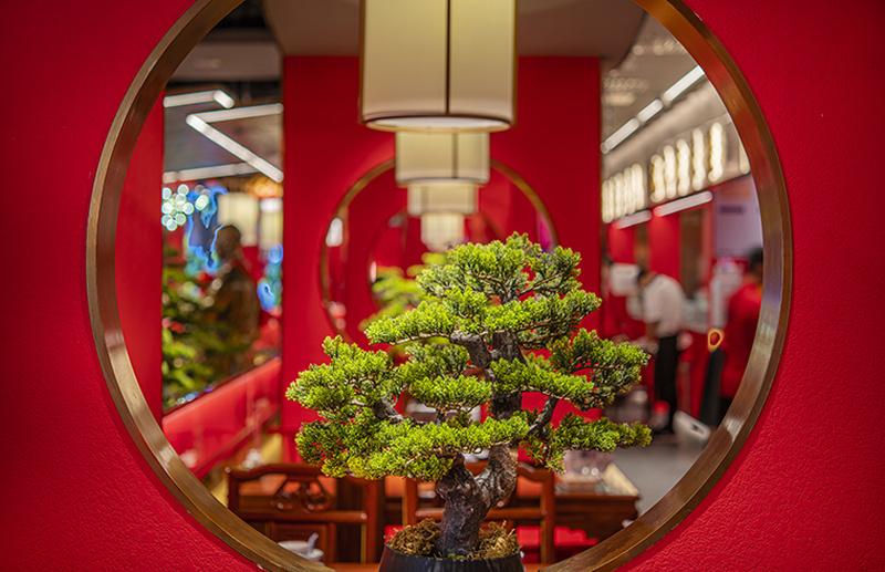 京味张烤鸭店空间装饰设计丨中国广州丨品深设计-32