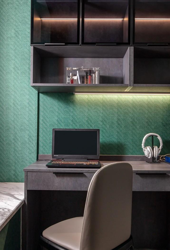 三舍设计丨平层丨新家这样の装，才够腔调！-15