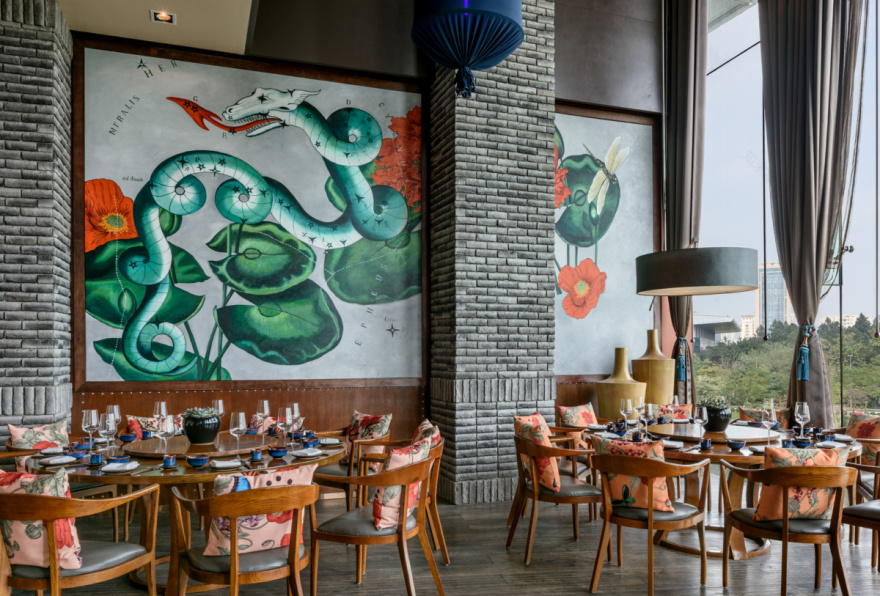 河内 JW 万豪酒店的“John Anthony”餐厅,演绎英伦航海风情-22