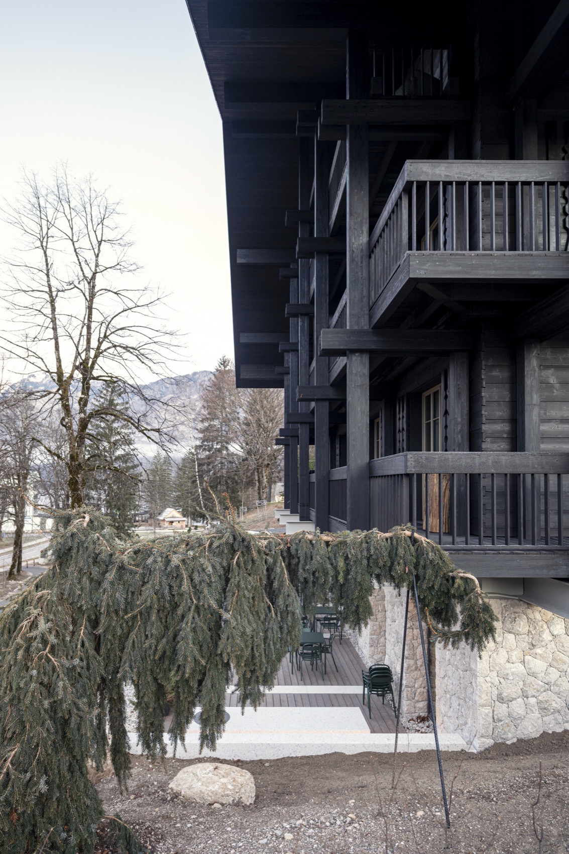 高山酒店（Muhr别墅重建项目）丨斯洛文尼亚丨OFIS ARHITEKTI-24