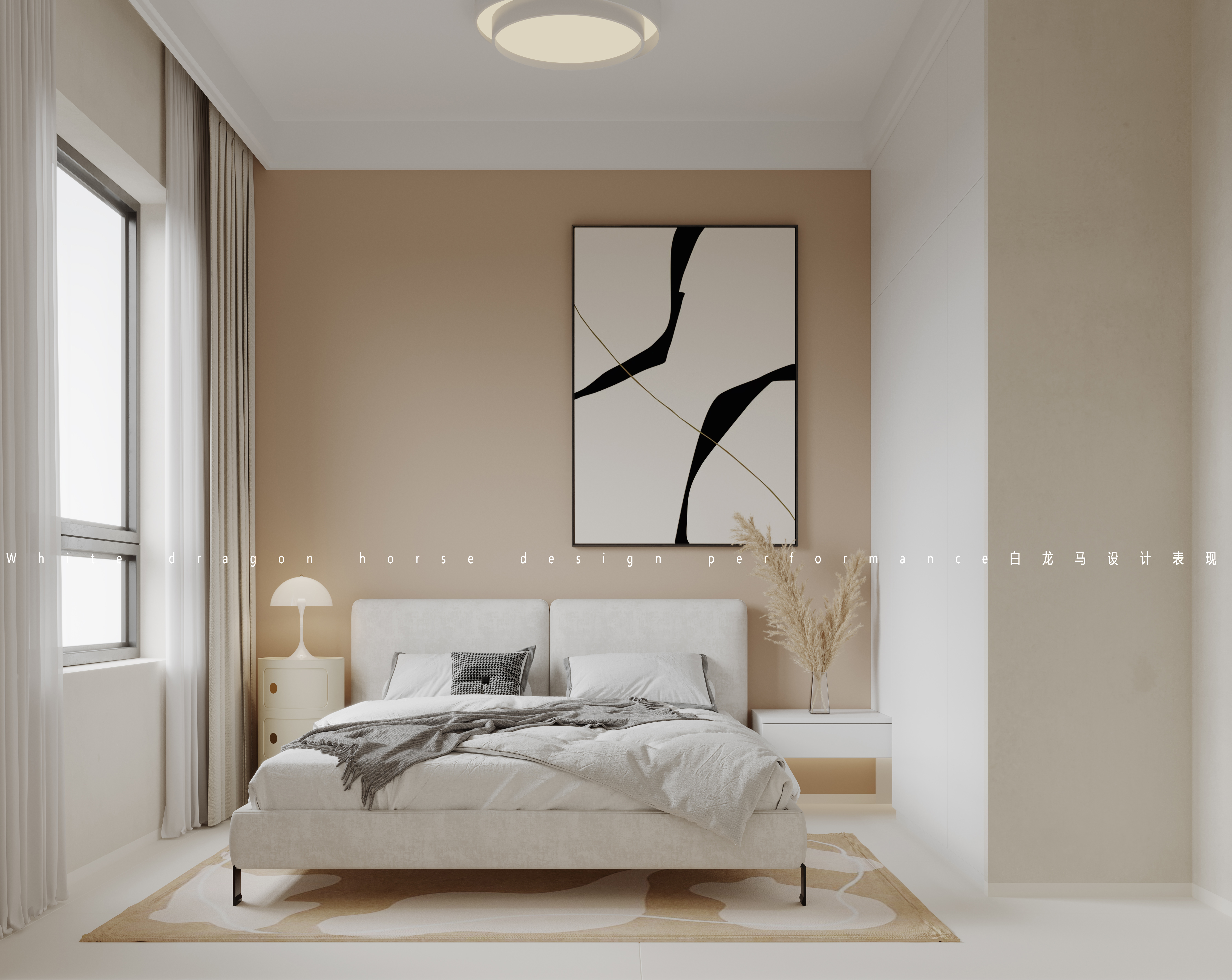 奶油风——白龙马效果图-2